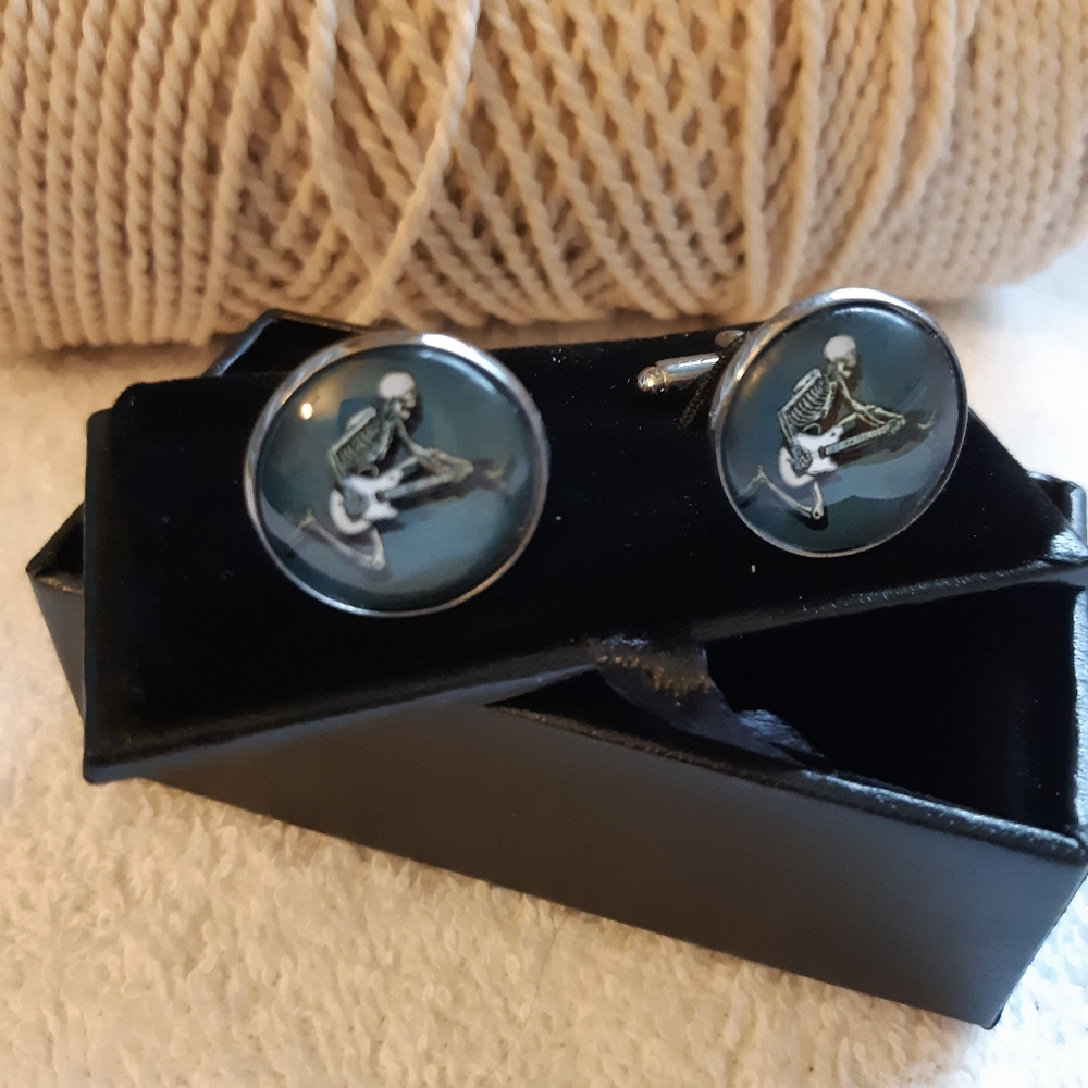Guitar player Cufflinks